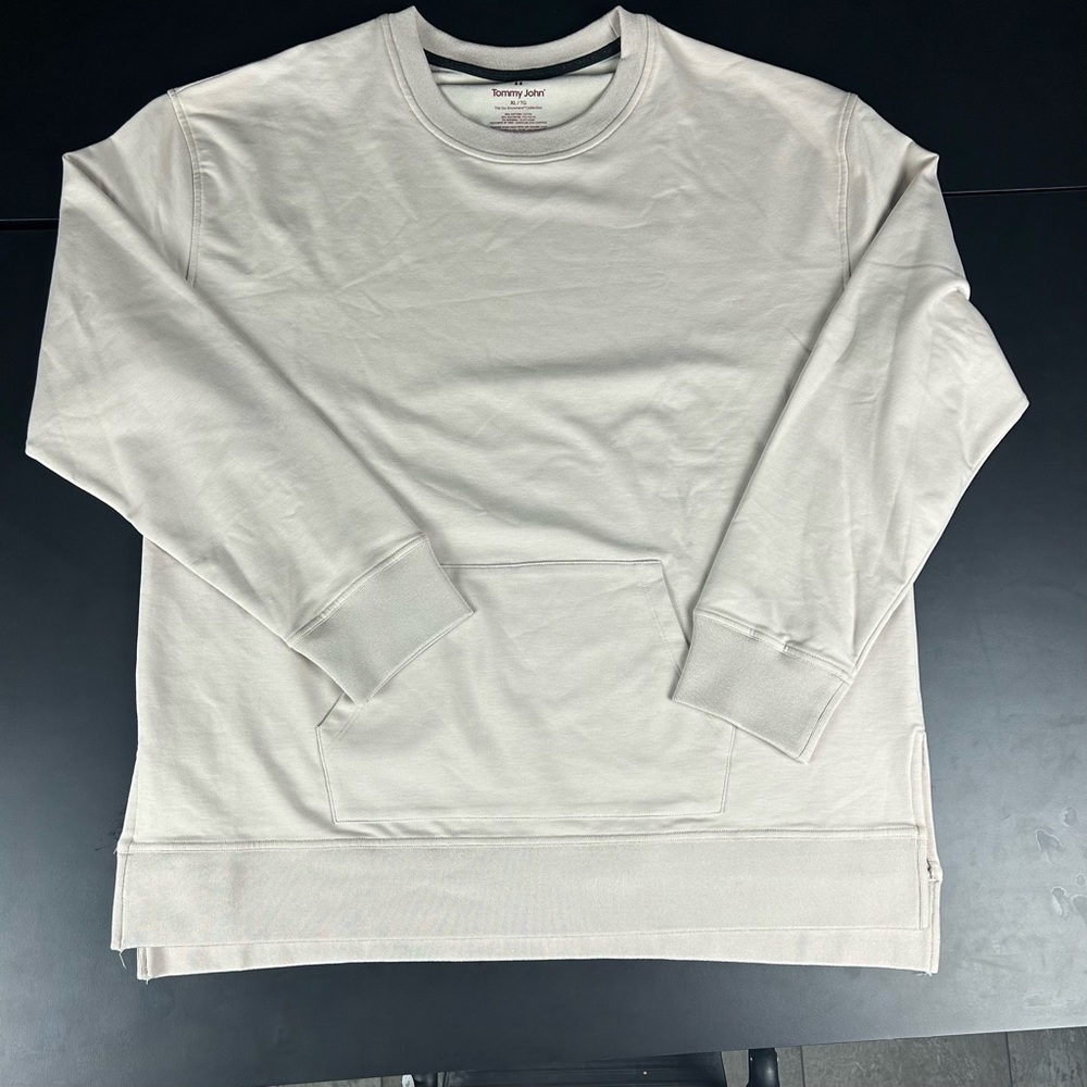 New! Tommy John Luxe French Terry Sweatshirt